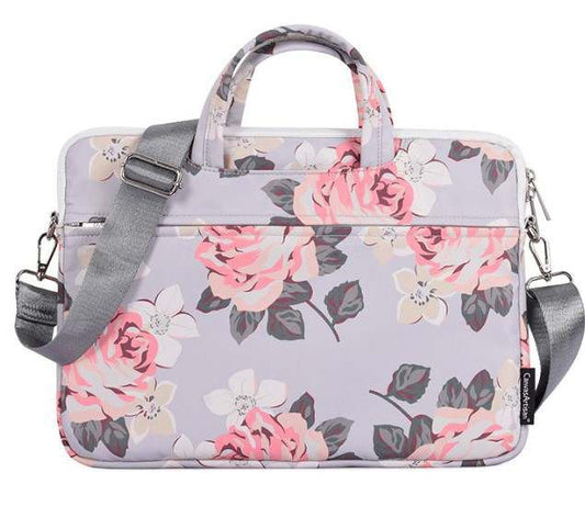 Whispering Roses Laptop Messenger Bag | Available in 2 sizes - Supple Room