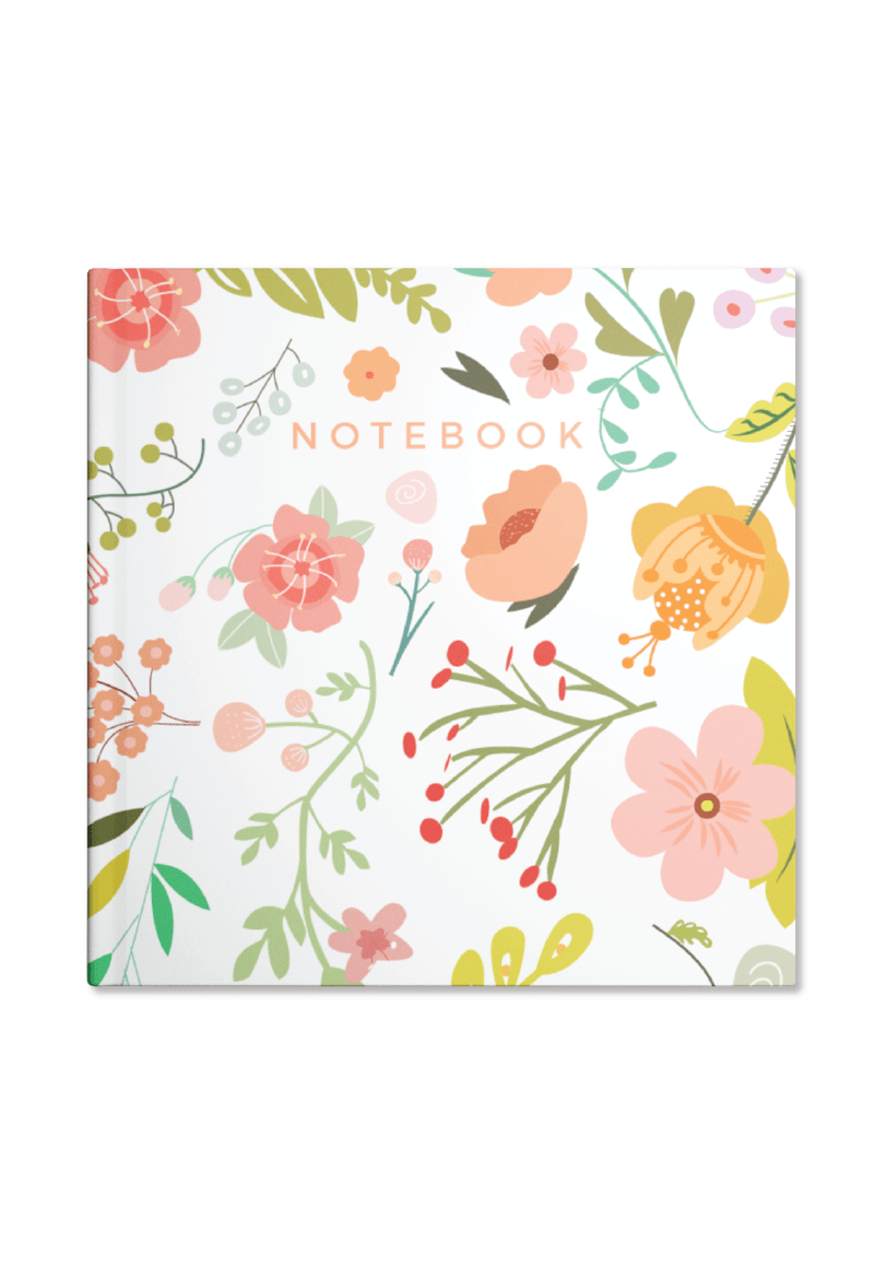 Wild Floral Notebook | Available in various sizes - Supple Room