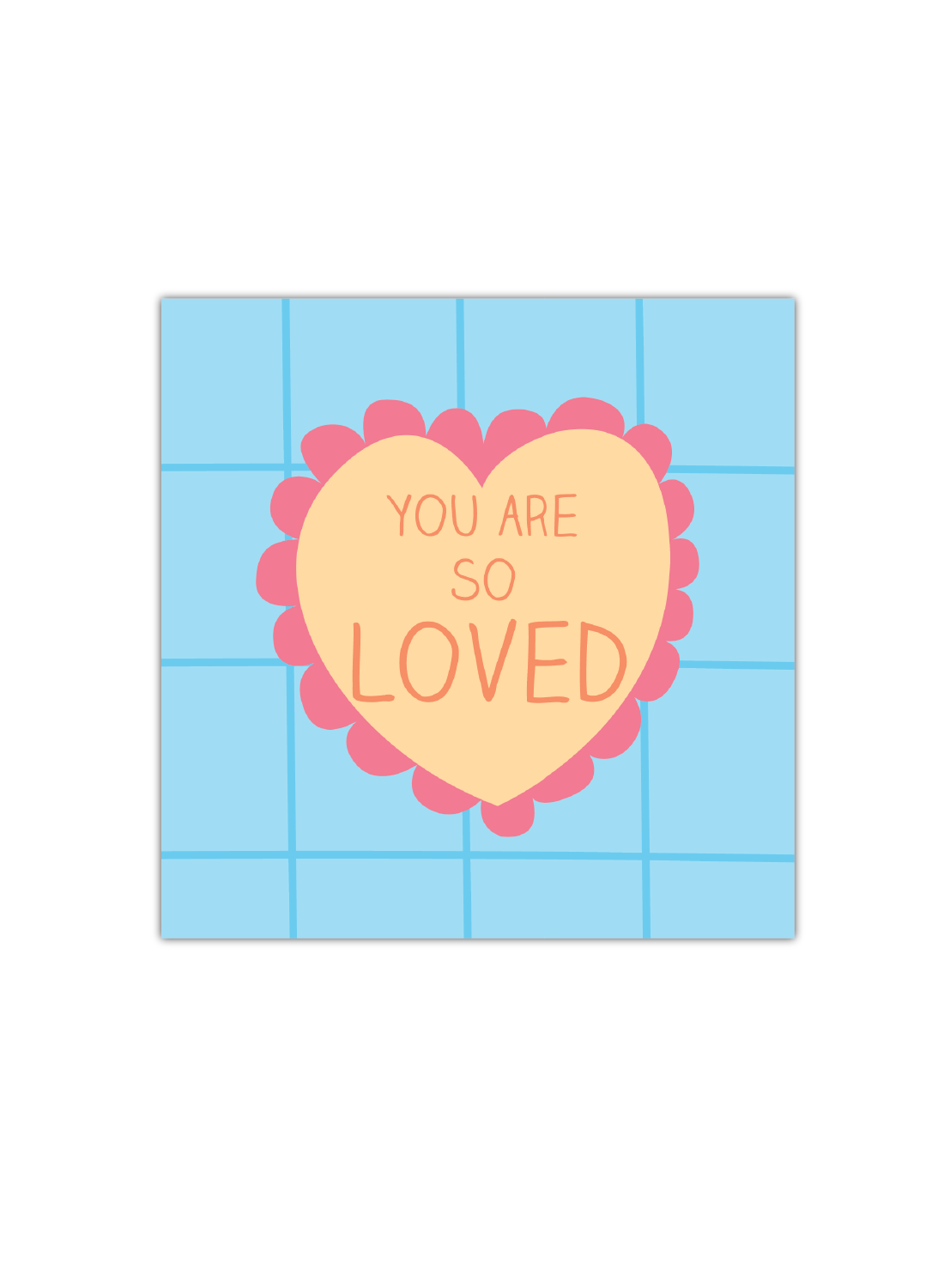 You are Loved (Blue) Notebook | Available in various sizes - Supple Room