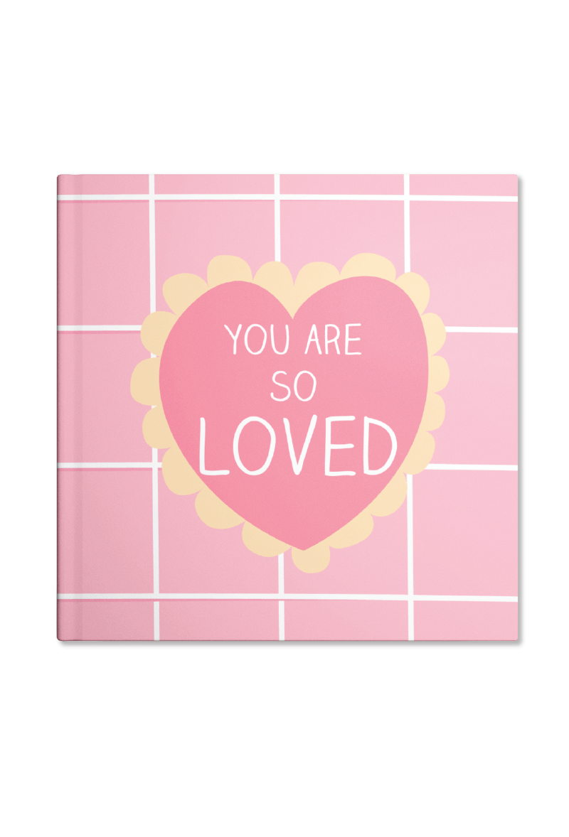 You are Loved (Pink) Notebook | Available in various sizes - Supple Room