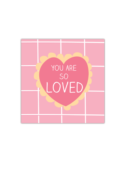 You are Loved (Pink) Notebook | Available in various sizes - Supple Room