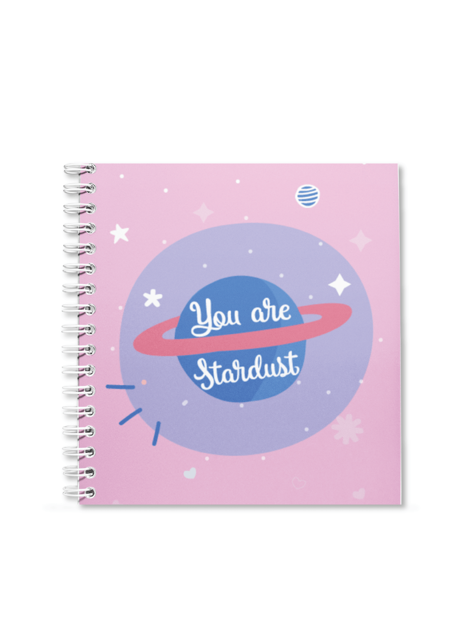You are Stardust (Purple) Notebook | Available in various sizes - Supple Room