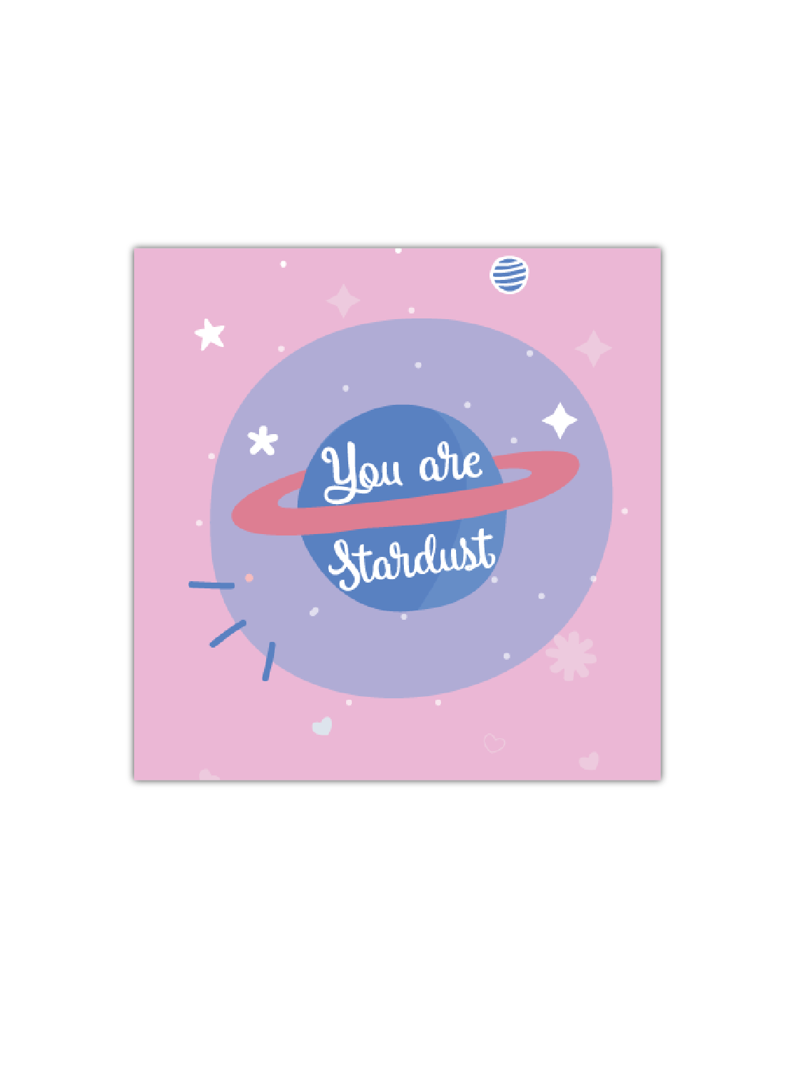 You are Stardust (Purple) Notebook | Available in various sizes - Supple Room