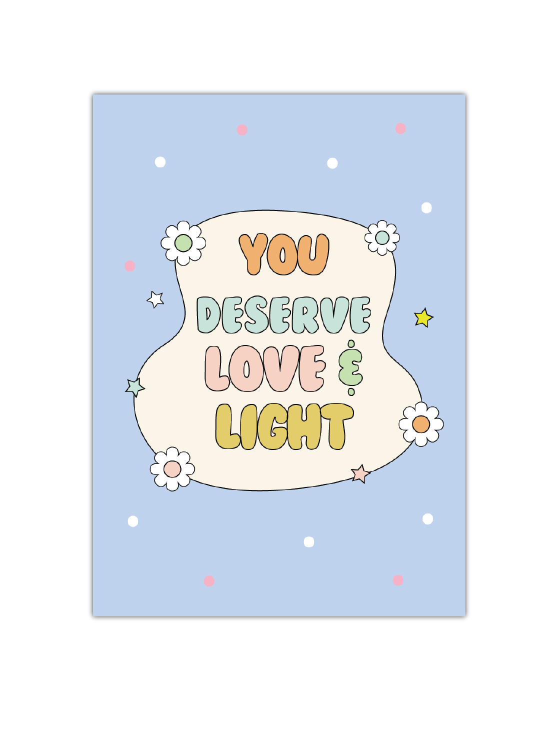 You Deserve Love Notebook | Available in various sizes - Supple Room