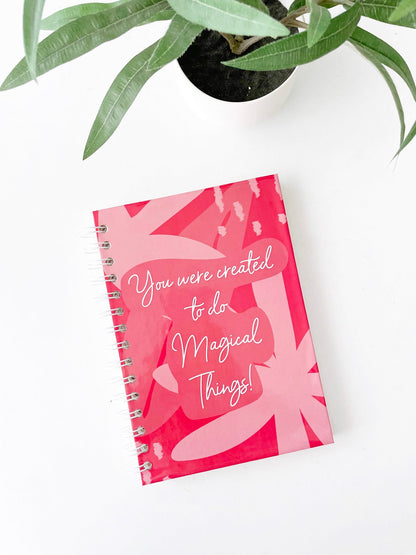 You were Created to do Magical Things Notebook | A5 Hardcover Spiral - Supple Room